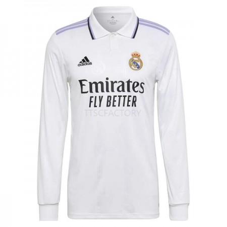 Maillot de Foot Real Madrid Domicile 2022-23 Manches Longues Maillot de Foot Real Madrid Domicile 2022-23 Manches Longues